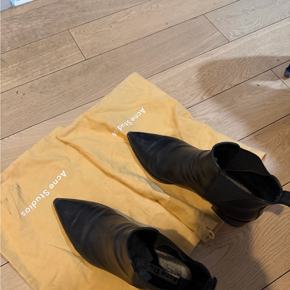 Acne Studios Jensen Leather Boots - Picture 5 of 9